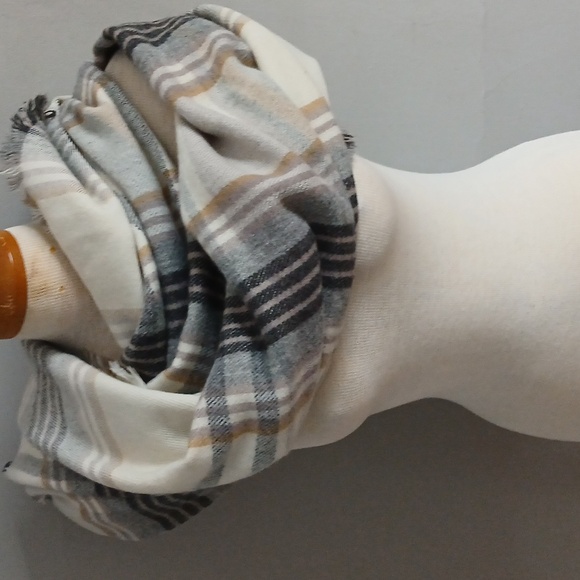 Striped Multicolor Shawl Wrap - Picture 9 of 11